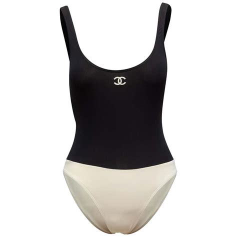 chanel swimsuit 2019 black and white|Chanel designed the chicest swimsuit of the summer .